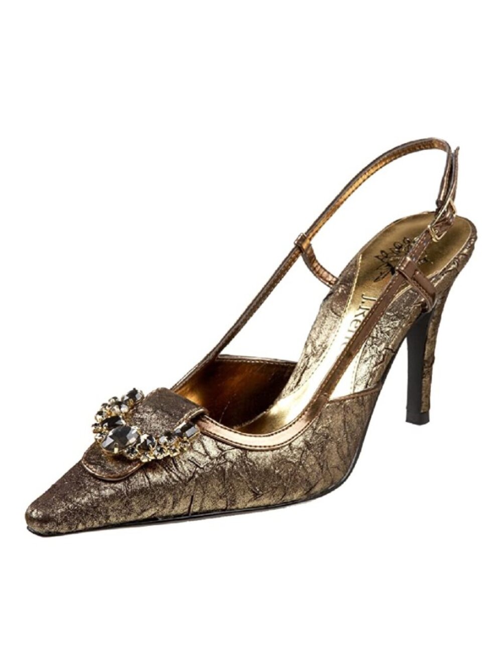 brand new in box BRONZE J. Renee RACHELE Slingback Shoes Size 9